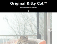 Tablet Screenshot of kittycot.com